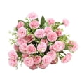 thumbnail image 1 of Ramo de hortensias artificiales realistas y reutilizables. Rosa, 1 of 8