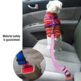 thumbnail image 5 of Car safety buckle dog retractable safety rope pet traction belt - Pink, 5 of 6