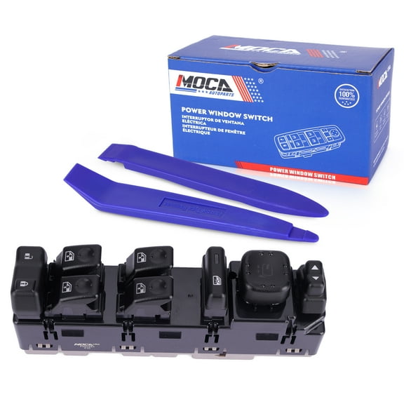 MOCA AUTOPARTS DWS241 Front Driver Door Window Switch Fit for 2003-2006 Cadillac Escalade ESV EXT & 2003-2006 Chevrolet Avalanche 1500 2500 & 2003-2006 GMC Yukon