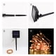 thumbnail image 3 of Cadena De Luz 20m LED Solar String Light Lámpara de hadas de alambre de cobre impermeable (blanco frío) Tmvgtek Para estrenar, 3 of 3