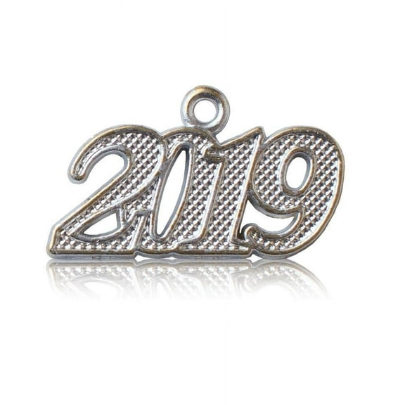 Class Act Graduation Year 2019 Charms, Silver