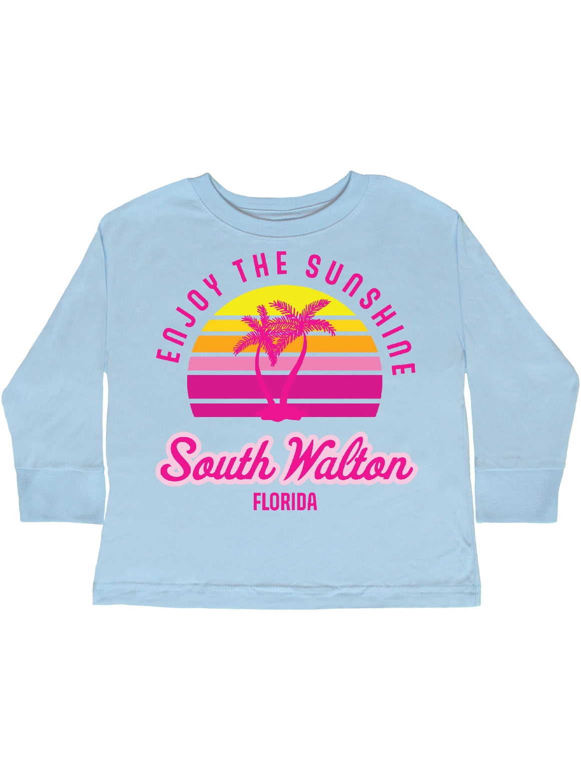 inktastic Summer Enjoy The Sunshine South Walton Florida in Pink Baby T-Shirt