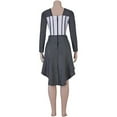 thumbnail image 5 of Women's Six the Musical Jane Seymour Black-Rimmed Dress Performance Dress Music Festival Outfits for Women Adult, 5 of 7