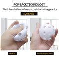 thumbnail image 2 of 12 Pack Plastic Baseball Practice Baseballs For Hitting, Indoor Outdoor Lightweight Balls Baseb, 2 of 4