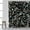 Black, variant on Tropical Botanical Shower Curtain Set, 72x72 inches, Green Leaf Pattern with 12 Hooks