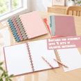 4 Sets Discbound Notebooks 8.5