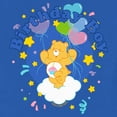 thumbnail image 2 of Toddler's Care Bears Birthday Bear Boy Balloons  Graphic Tee Royal Blue 4T, 2 of 3