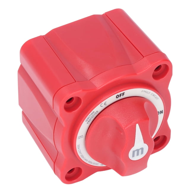 Interruptor de apagado de batería, interruptor de desconexión de batería de 300 A, interruptor de apagado de batería, aislador de batería True Excellence