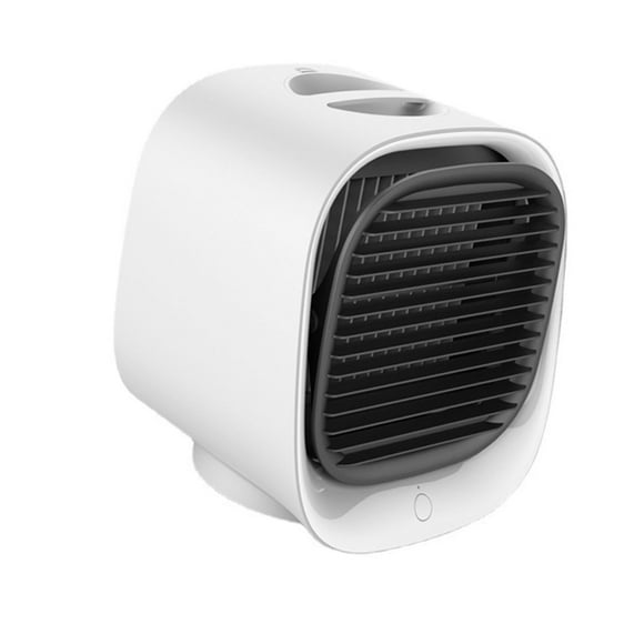 Ventilador De Aire Acondicionado Portátil, Enfriador De Aire Personal Alimentado Por USB De 3 Velocidades, Tanque De Agua De 300ml De Bajo Ruido Para Dormitorio, RV Y Coche