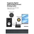 thumbnail image 2 of HIFI 5.4 Receptor Bluetooth Digital A Analógico Digital A Analógico Control Remoto Adaptador Convertidor de Fibra Óptica, 2 of 5