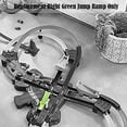 thumbnail image 4 of Replacement Parts for Hot-Wheels Playset GFH87 - Die-Cast Cars ~ Replacement Right Green Jump Ramp, 4 of 5