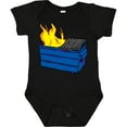 thumbnail image 3 of Inktastic Dumpster Fire Boys or Girls Baby Bodysuit, 3 of 5