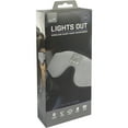 iLive Lights Out Bluetooth Wireless Sleep Mask Headphones, IAHB33G, Gray