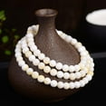 thumbnail image 2 of segolike Collier + Bracelet Perles Rondes en Plastique Accessoires de Bijoux pour Blanc, 2 of 9