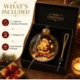 thumbnail image 6 of Glowing Christmas Story Ornament, Light-Up Diorama with Mini Scene, Warm LED Decor for Tree Mantel Window, Holiday Keepsake Gift (Christmas Express), 6 of 7