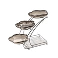 thumbnail image 1 of Soporte escalonado para cupcakes, plato de fruta, mesa de café acrílica multiusos, plato para aperitivos, plato de postre para cocina, boda, banquete, 3 capas BLESIY Bandeja de frutas, 1 of 8