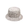 thumbnail image 5 of Daisy Rose Bucket Hat - Unisex Packable Summer Travel Beach Sun Hat - Cream Snake, 5 of 7