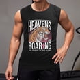 thumbnail image 2 of The Heavens Are Roaring Men'S Muscle T-Shirt, Sleeveless, Muscle Tank Tee Top M, 2 of 7