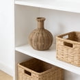 thumbnail image 3 of Natural Hand Woven Rattan Vase For Dried Flowers Boho Decorative Woven Vase For Living Room Dining Table Coffee Table Mantel Indoor Home Decor, 3 of 9