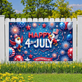 thumbnail image 6 of Eagle Decor Happy 4th of July Banner Balloon Design Independence Day for Holiday Celebration Outdoor Decor Indoor Party, 6 of 8