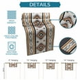 thumbnail image 7 of Aztec Southwest Table Runners 60 Inches Long, Cotton Linen Fabric Table Runner Dresser Scarf, Boho Ethnic Tribes Vintage Orange Tablerunner for Party/Kitchen/Dinner/Wedding Decor 13''x60'', 7 of 7