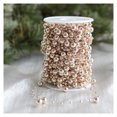 thumbnail image 2 of Christmas Gold Bead Garland Artificial Plastic Reflective Beads String for Wedding DIY Decoration, 2 of 5