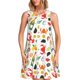 thumbnail image 1 of Fotbe Crabs Shrimps Vestido de Verano sin Mangas para Mujer – Vestido Midi Línea A, Estilo Camiseta Floral, Vestido Playero Casual y Fluido, 1 of 7