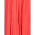 thumbnail image 5 of Women's Plus Size trendy style Solid 3/4 sleeve long dress, 5 of 5
