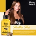 thumbnail image 2 of Aceite de ricino Holy Natural Organic Pure, 300 ml, prensado en frío, 2 of 9