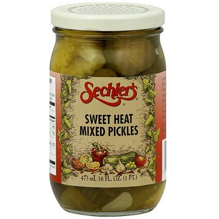 Sechler S Sweet Heat Mixed Pickles 16 Oz Pack Of 6 Walmart Sechler S Sweet Heat Mixed Pickles 16 Oz Pack Of 6 Walmart