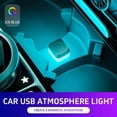thumbnail image 2 of USB Car Interior LED Atmosphere Light, Colorful Ambient Mood Lamp, Adjustable Brightness & Multi-Mode, Flexible Installation for Vehicle Decoration, 2 of 6