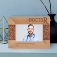 thumbnail image 1 of Best Doctor Personalized Wooden Frame-6" x 4" Brown Horizontal, 1 of 1