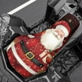thumbnail image 4 of Uorisanigo ATV Seat Cover Cute Santa Claus Four Wheeler Accessories Universal Powersports Seat Cushion for Polaris Sportsman 570 450 850, Polaris Scrambler 400 500 1000, Honda Rancher 420, 4 of 7