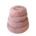 thumbnail image 2 of Soft Plush Round Pet Bed Cat Soft Bed Cat Bed for Cats Small Dogs, 2 of 5