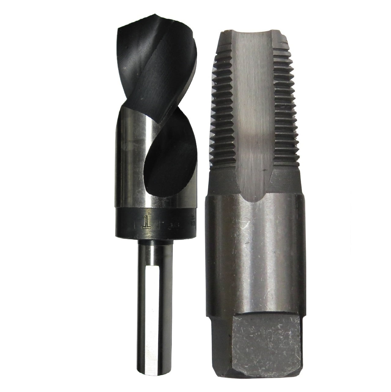 Steel Cone Drill Bit #3 Hex Cone Drill Bit HSS Coated Tapping Tool 
