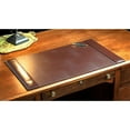 thumbnail image 6 of Dark&nbsp;Brown Bonded Leather 30 x 18 Side-Rail Desk Pad, 6 of 6