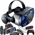 thumbnail image 1 of Gafas de realidad virtual VRGPro, protección ocular con luz azul, auriculares grandes, casco de realidad virtual para teléfono móvil, gafas de realidad virtual 3D, 1 of 2