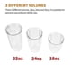 thumbnail image 3 of Replacement Parts 18oz/24oz/32oz Cups for NutriBullet 600w 900W, 3 of 5