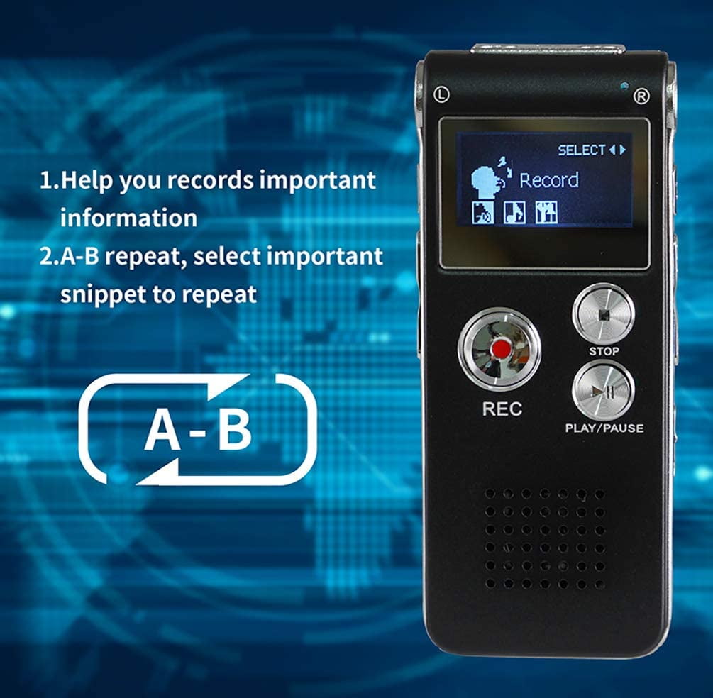 Voice Recorder 16GB Voice Recorder with Playback for