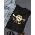 thumbnail image 3 of Street Racing Team - Retro Moto Racer Emoji Women's T-shirt, 3 of 4