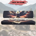 thumbnail image 4 of HUIACONG Eagle Flag UTV Seat Covers Waterproof Easy Installation UTV Seat Covers Protector Non-Slip Soft Compatible with Kawasaki Mule 4010, 4 of 7