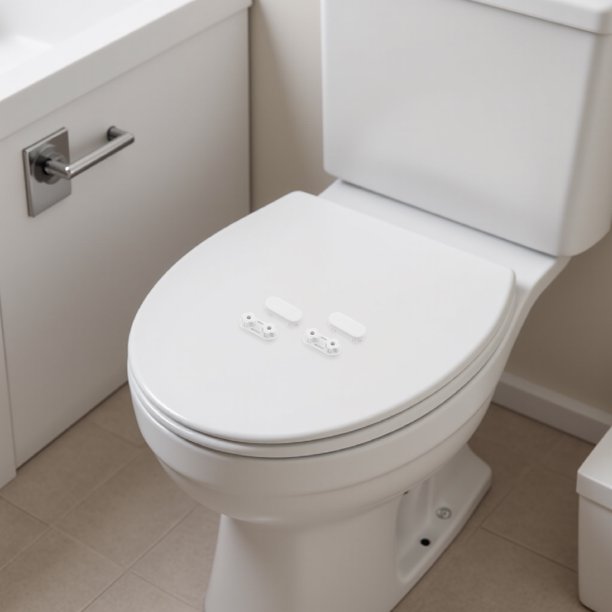 unbranded 4Ud Espaciadores Para Asiento De Inodoro Silenciosos Y Fáciles De Instalar