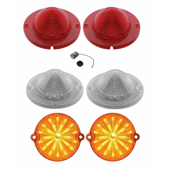 United Pacific LED Tail, Marker, and Back-Up Light Set 1963-1966 Chevy Corvette