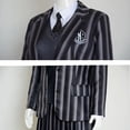 thumbnail image 4 of Disfraz Addams BANYUO para Niños uniforme escolar Halloween, 4 of 4
