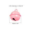 thumbnail image 2 of Jingle Bells, 22mm 30pcs Craft Bells for DIY Holiday Decoration, Musical Party, Wedding, Deep Pink, 2 of 5