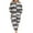 Black Snowflake, variant on Gupgi Female Deer/ Snowflake Print Long Sleeve Hooded Jumpsuit with Zipper