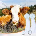 thumbnail image 2 of Silicone Calf Cattle Bull Cow Horn Anti Fight Protective Cover Protector Farm Accessory, 2 of 4