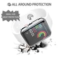 thumbnail image 4 of Simyoung iWatch Case 44mm Series 4 Screen Protector for Apple Watch All Around Protective Case High Definition Clear Ultra-Thin Cover - Silver, 4 of 8