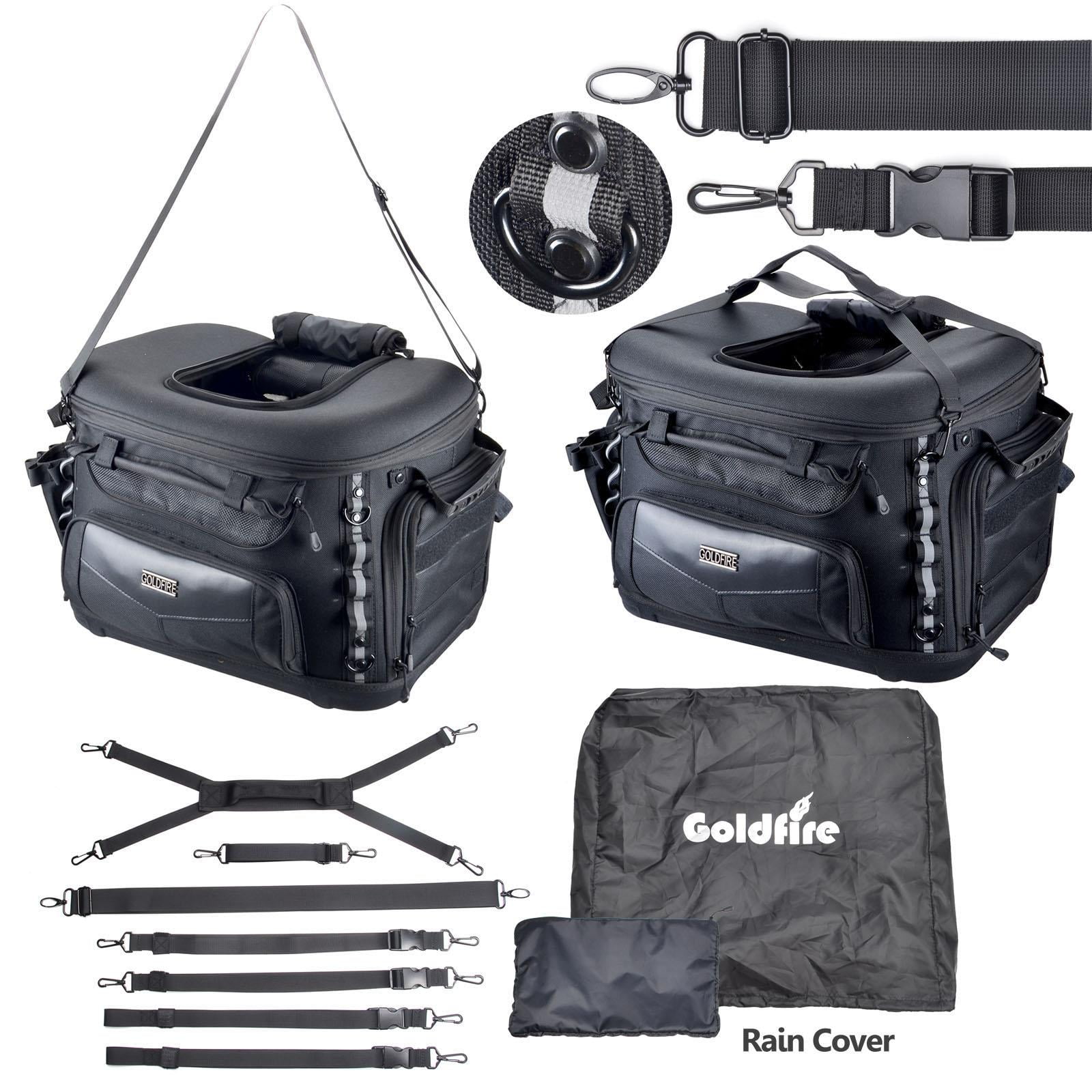 Sac de Transport pour Chien/chat Moto, Bandoulière Amovible Résistant aux  Intempéries pour Animaux