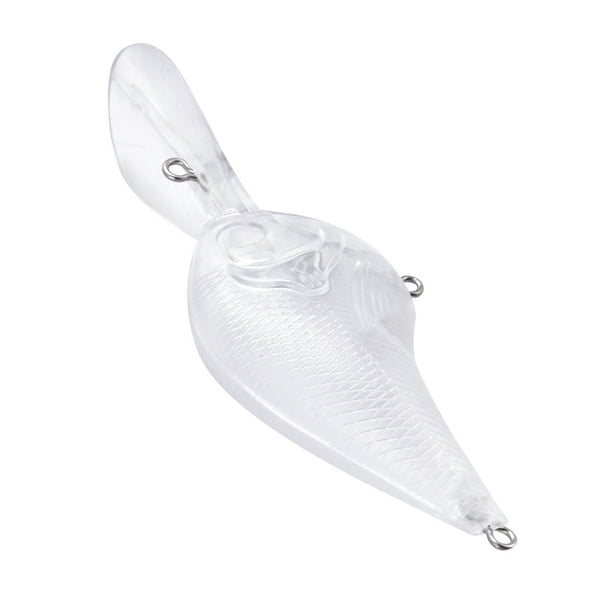 CEBO DURO, CEBO FUERTE POTENCIA 10 PCS Crankbait, Señuelos de Bricolaje Convenientes para para USAR una Penetración Penetración para la Pesca del Río, El Accesorio de Pesca de la Pesca en